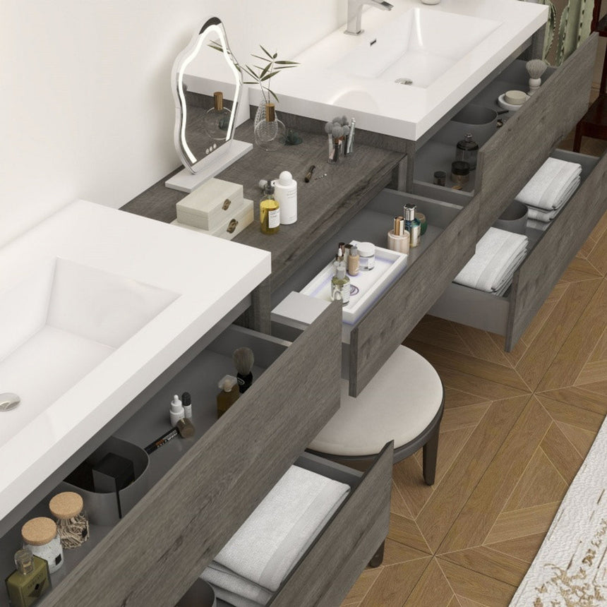 Sottile Makeup Vanity Set (48"-150")