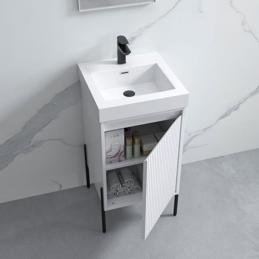 48D inch Bayford modern vanity Walnut