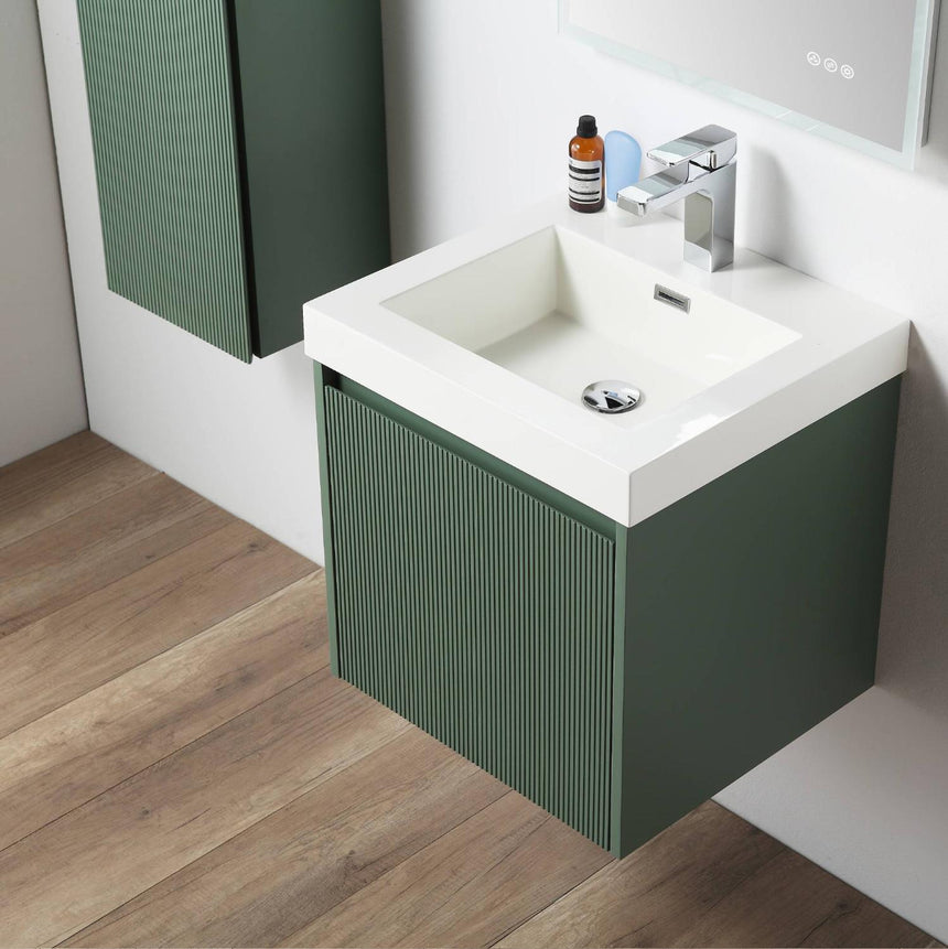 36 inch Chiara Floating Vanity Light Gray