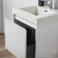 20 inch Chiara Floating Vanity White close up detail