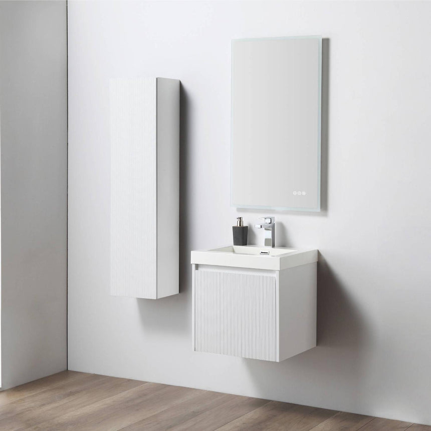 36 inch Chiara Floating Vanity Light Gray