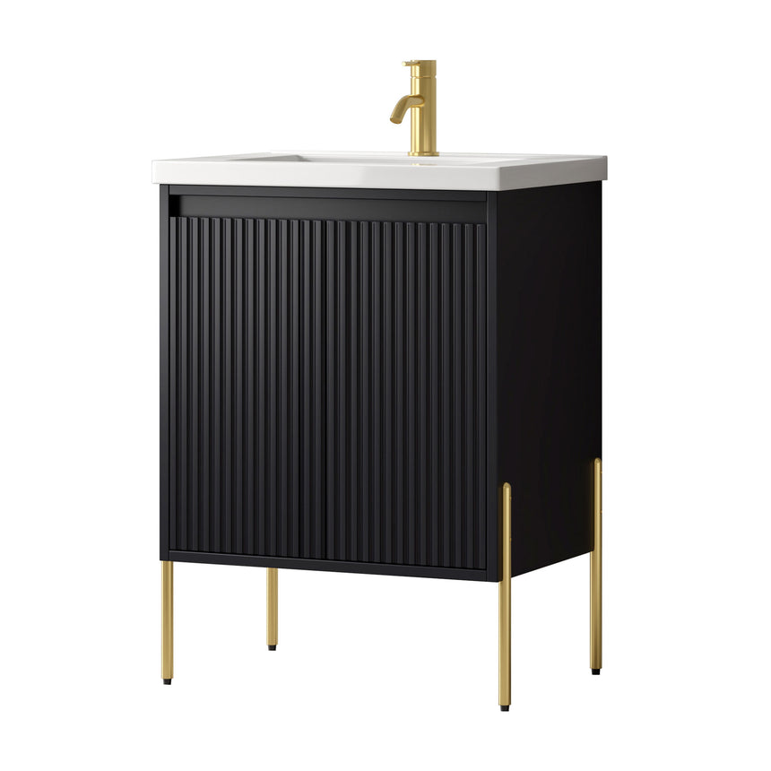 48D inch Bayford modern vanity Walnut