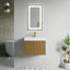 24 inch Bellezza Floating Vanity Oak