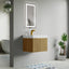 24 inch Bellezza Floating Vanity Oak