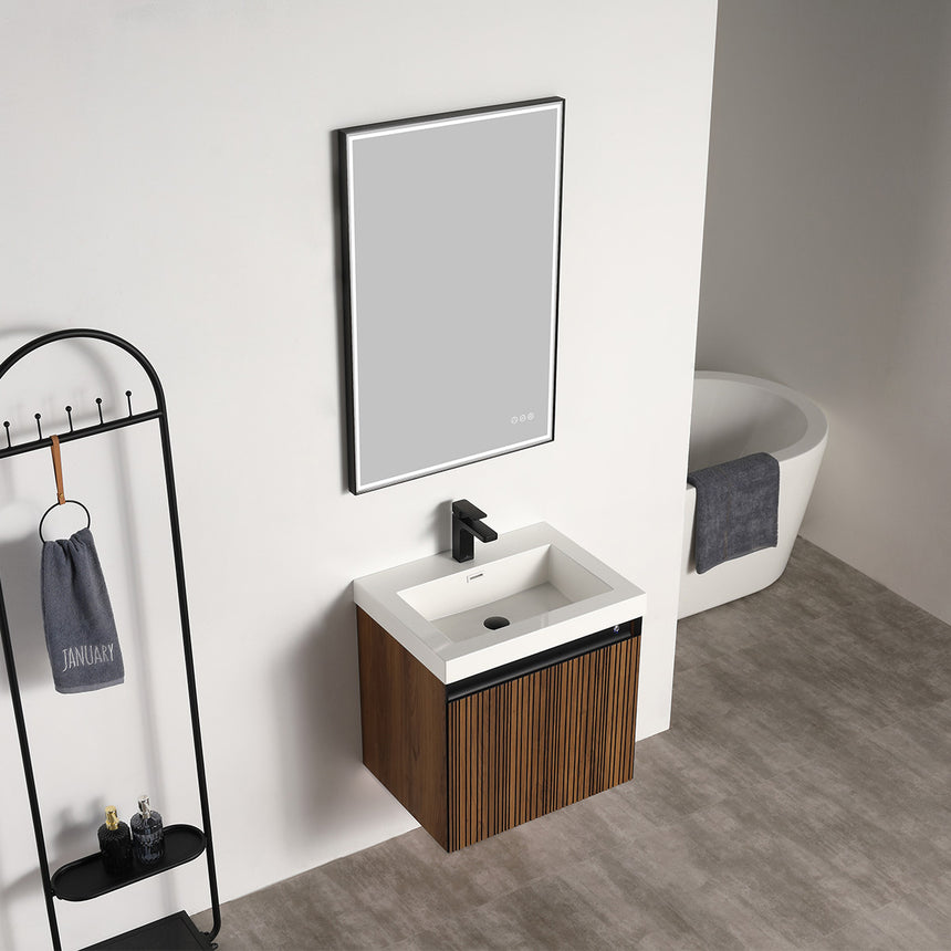 Harlow LED Floating Vanity (24"-72")