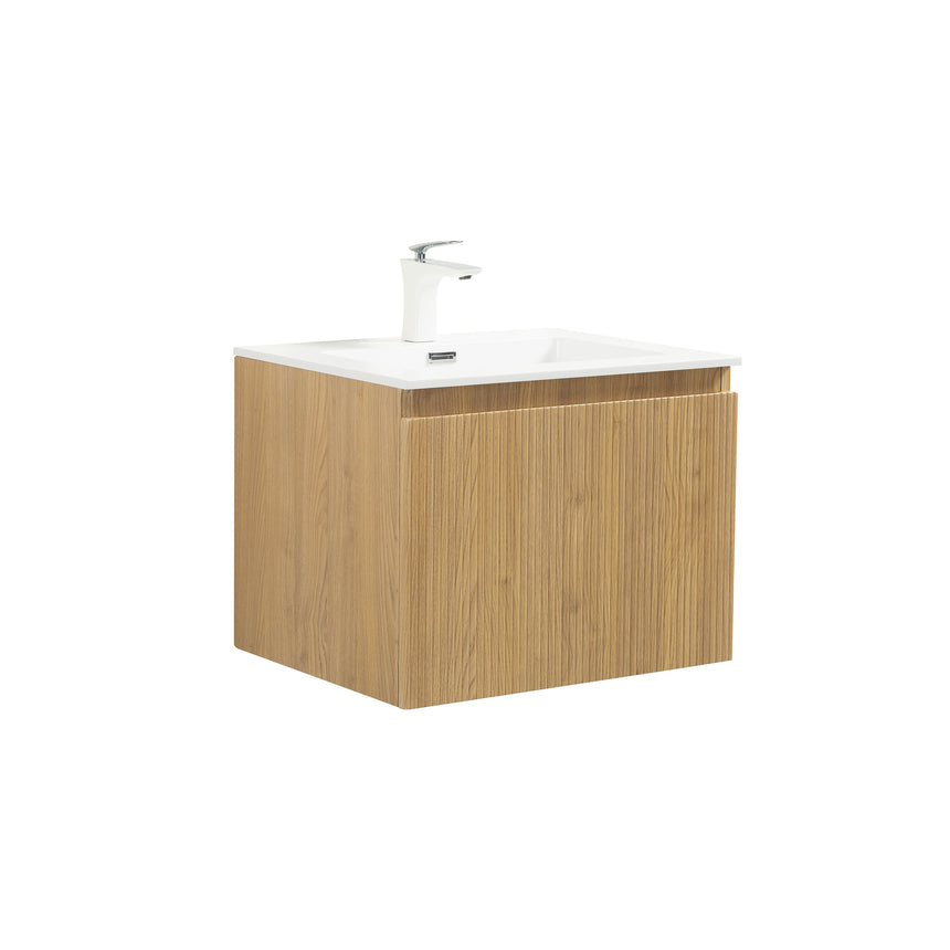 Legnica Floating Vanity - Fluted (24"-48")