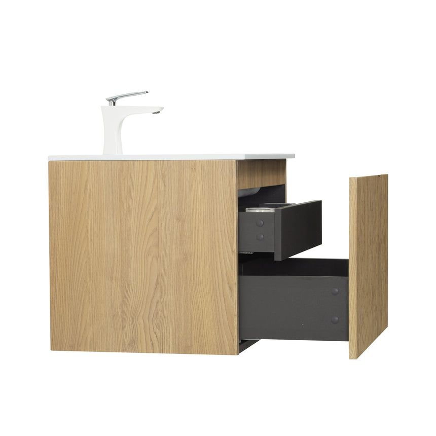 Legnica Floating Vanity - Fluted (24"-48")