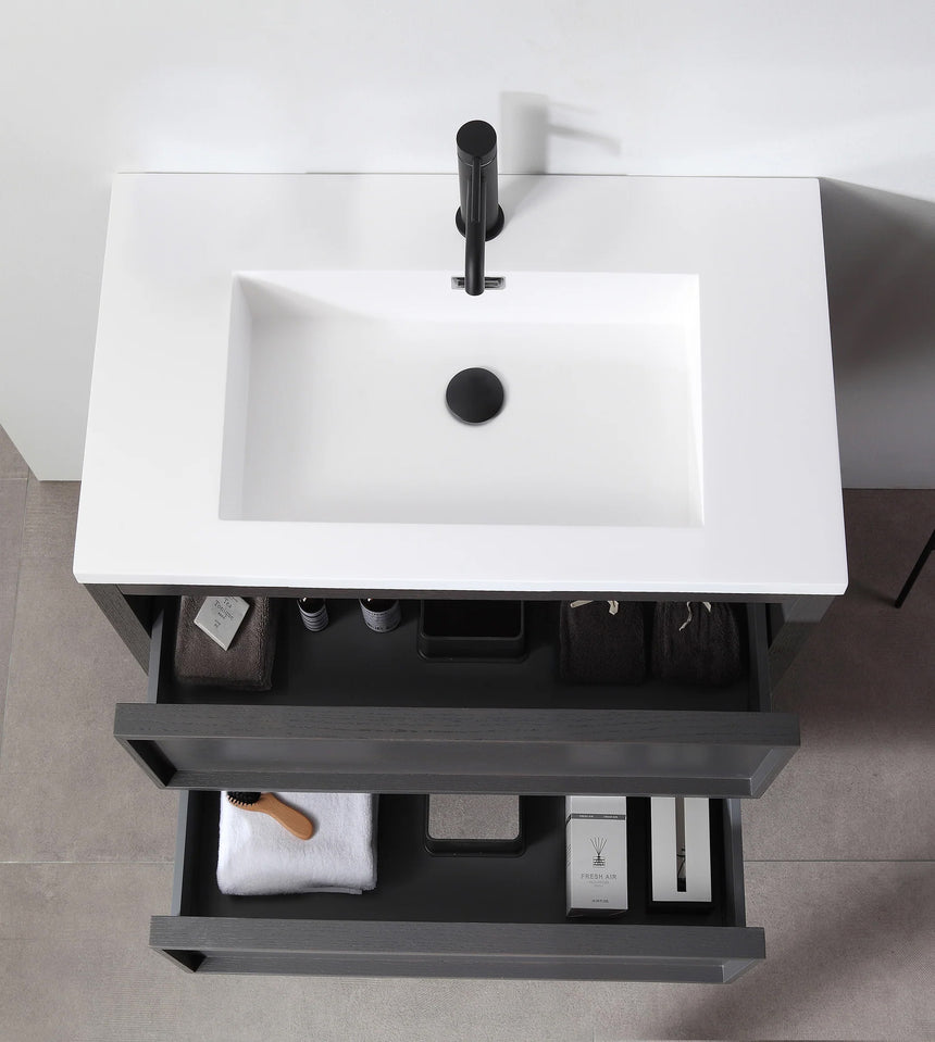Brussels Modern Vanity (24"-55")