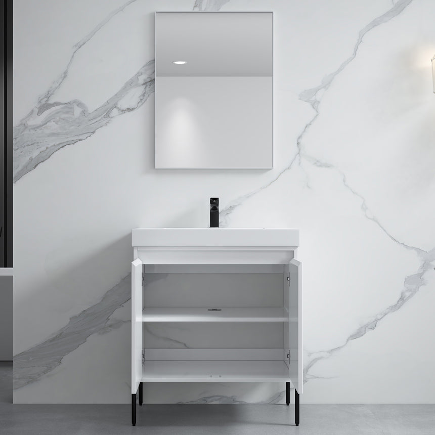 48D inch Bayford modern vanity Walnut