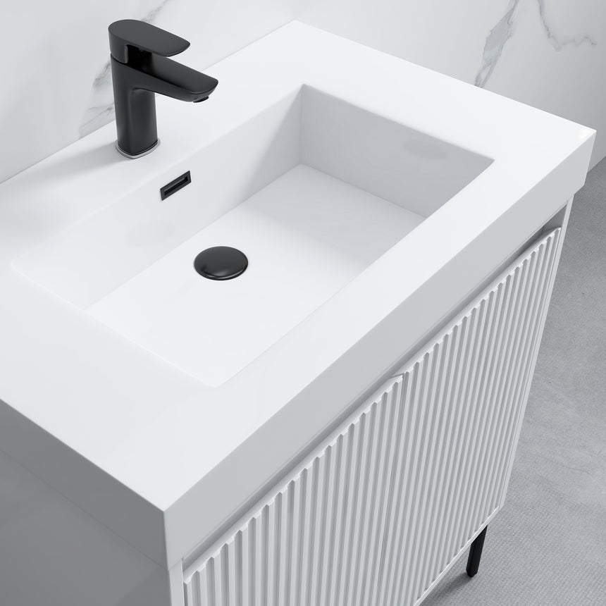 48D inch Bayford modern vanity Walnut