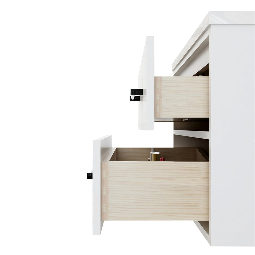 Belgian Floating Vanity (Latest Model) - 2nd Generation (24"-84")