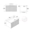 30 inch Bellezza Floating Vanity specs