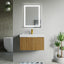 30 inch Bellezza Floating Vanity Oak