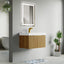30 inch Bellezza Floating Vanity Oak