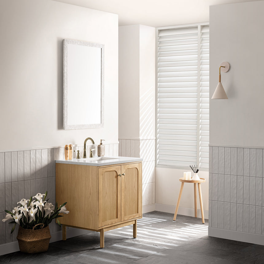 72 inch Essen Floating Vanity Carrara Marble