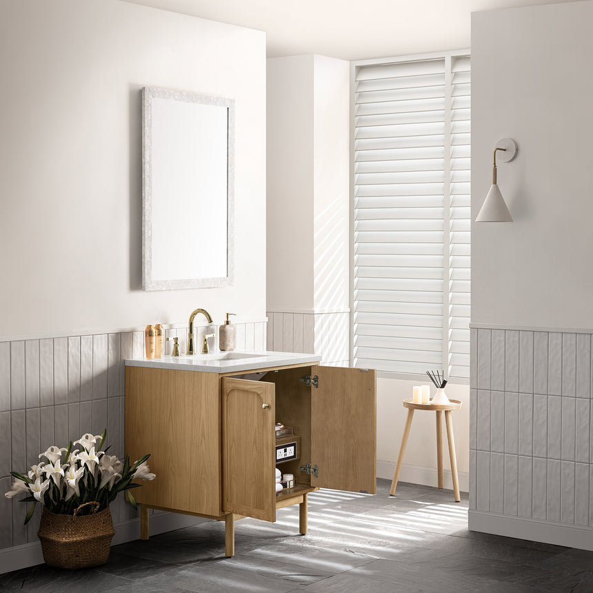 72 inch Essen Floating Vanity Carrara Marble
