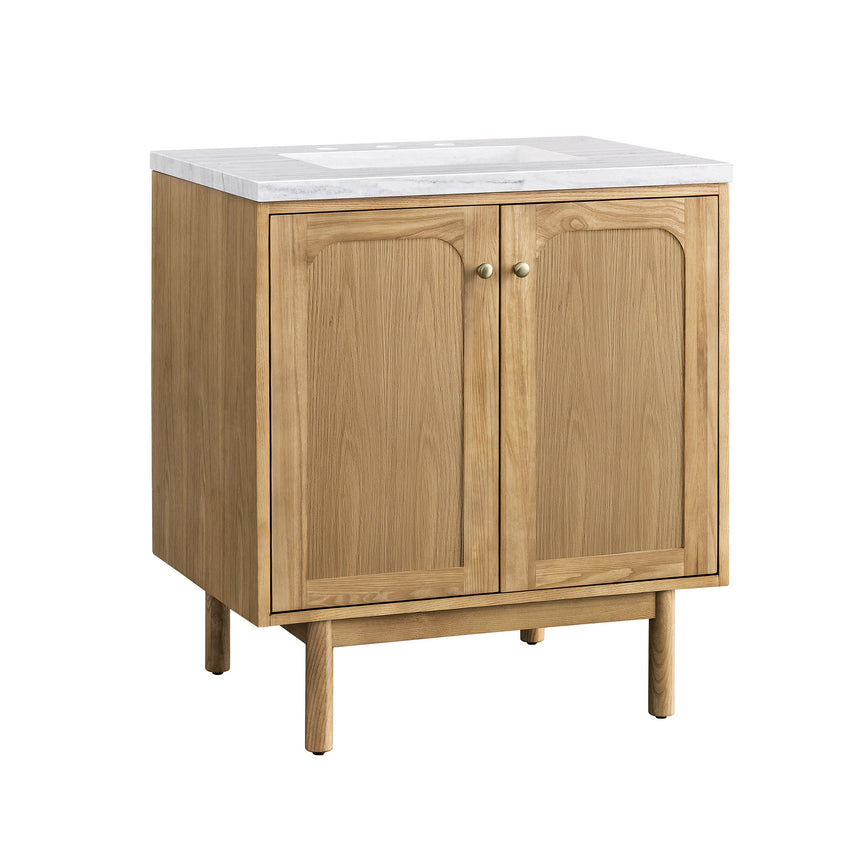 72 inch Essen Floating Vanity Carrara Marble