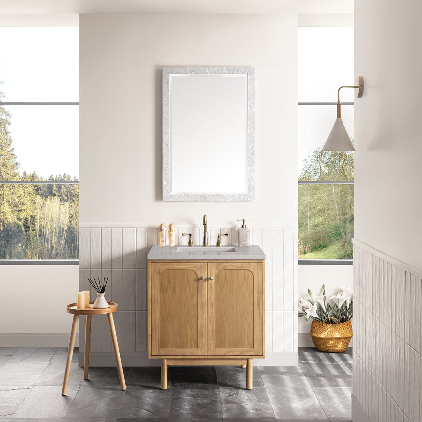 72 inch Essen Floating Vanity Carrara Marble