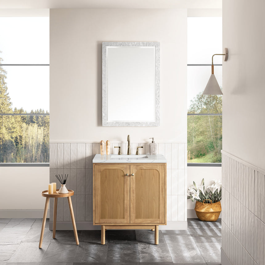 72 inch Essen Floating Vanity Carrara Marble