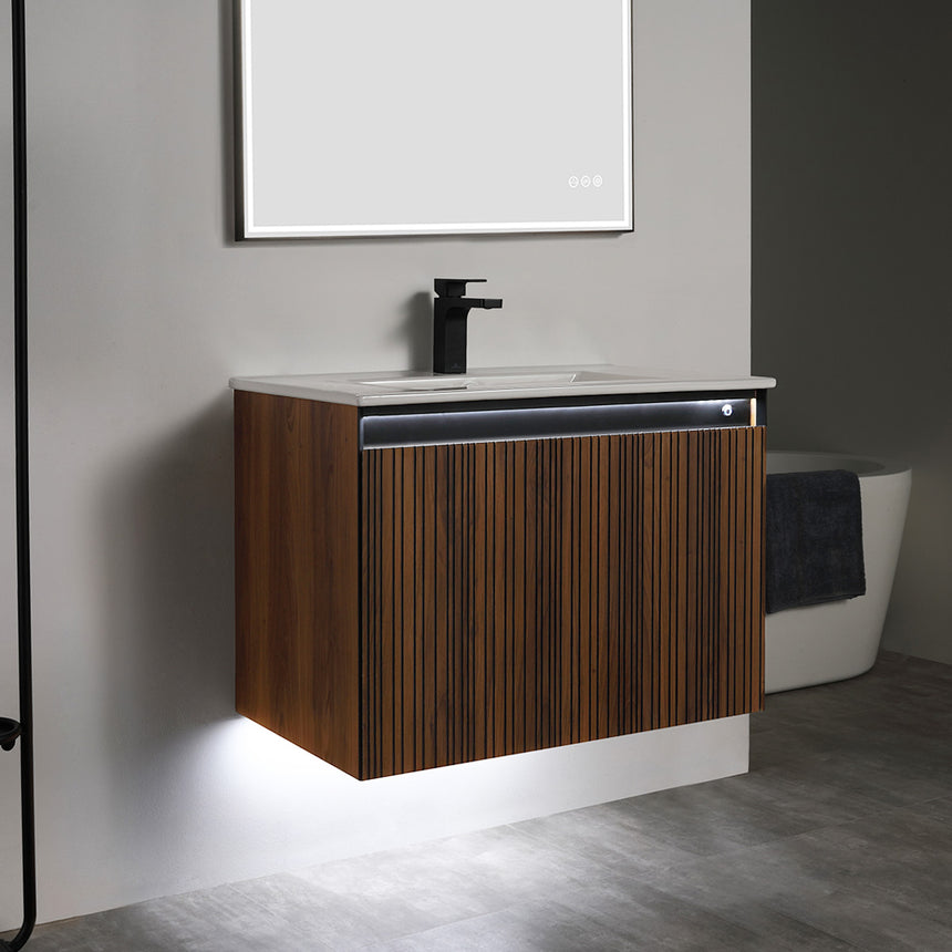 Harlow LED Floating Vanity (24"-72")