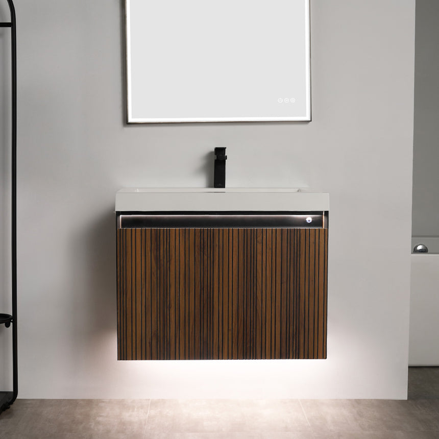 Harlow LED Floating Vanity (24"-72")