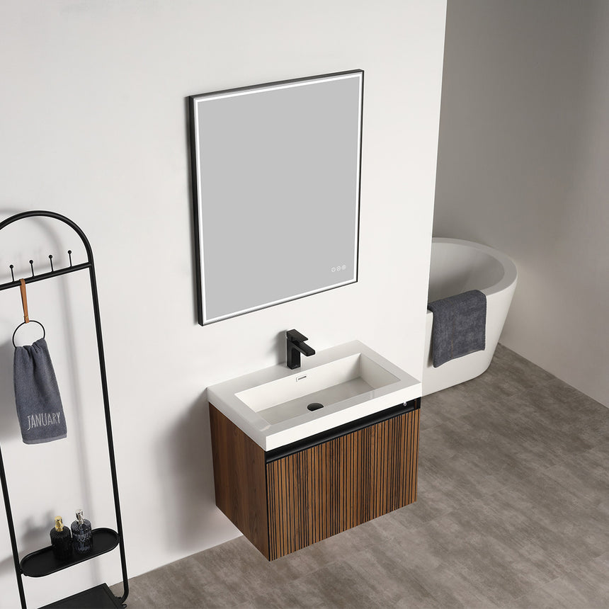 Harlow LED Floating Vanity (24"-72")