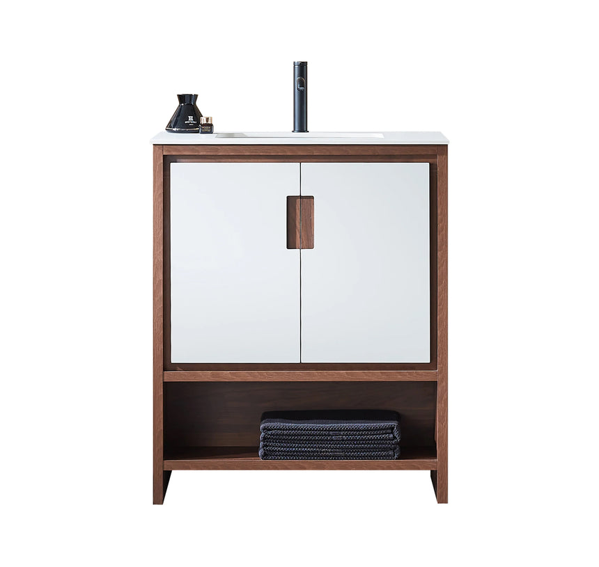30 inch Luxembourg Modern Vanity Night Maple