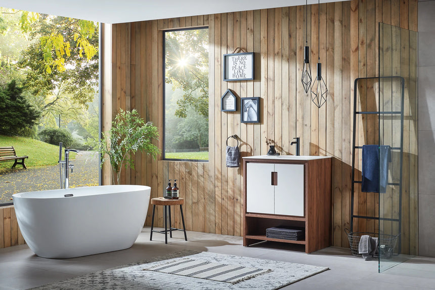 30 inch Luxembourg Modern Vanity Night Maple