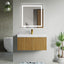 36 inch Bellezza Floating Vanity Oak