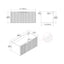36 inch Bellezza Floating Vanity specs