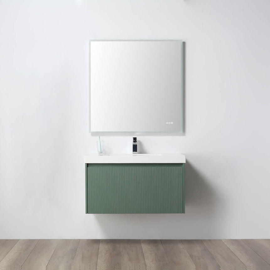 36 inch Chiara Floating Vanity Light Gray