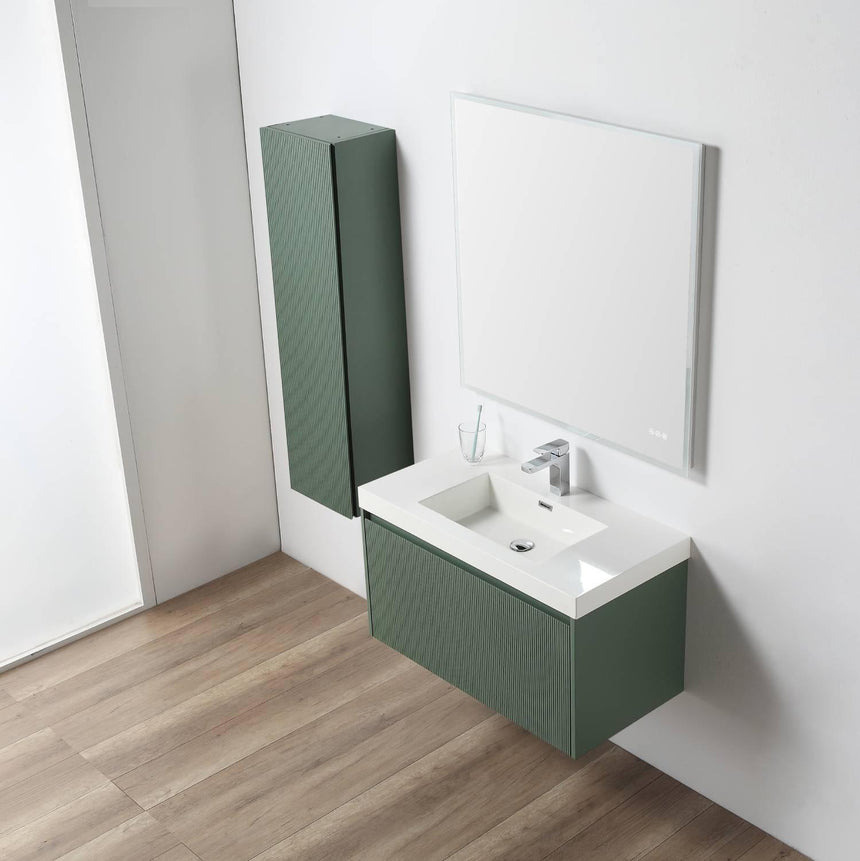 36 inch Chiara Floating Vanity Light Gray