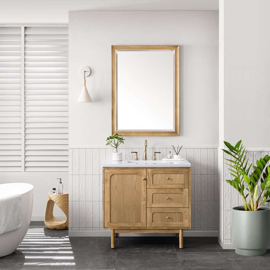 72 inch Essen Floating Vanity Carrara Marble
