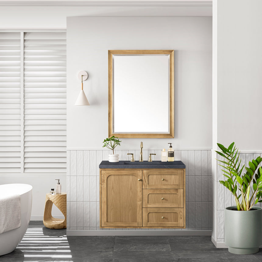 72 inch Essen Floating Vanity Carrara Marble