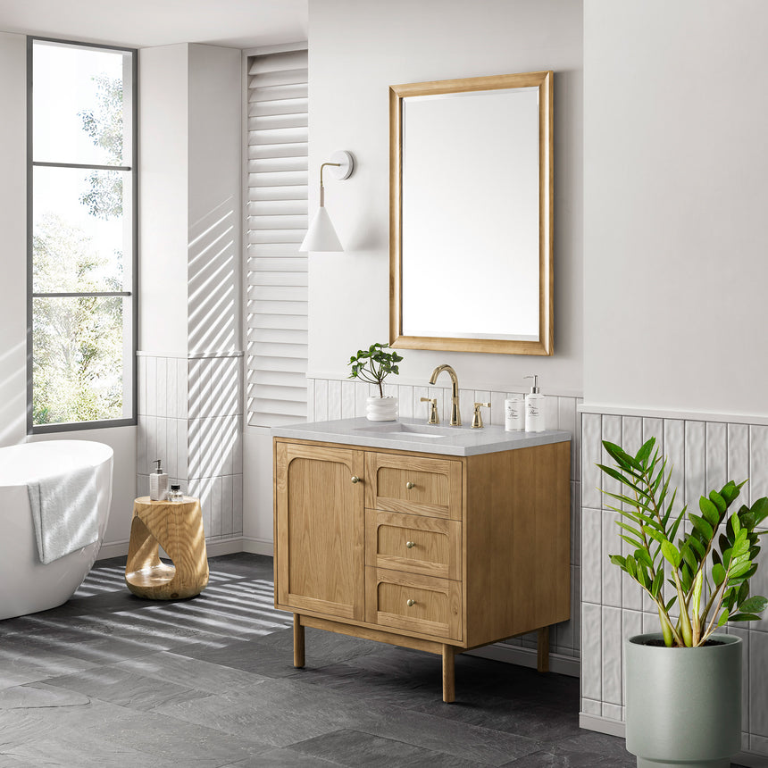 72 inch Essen Floating Vanity Carrara Marble