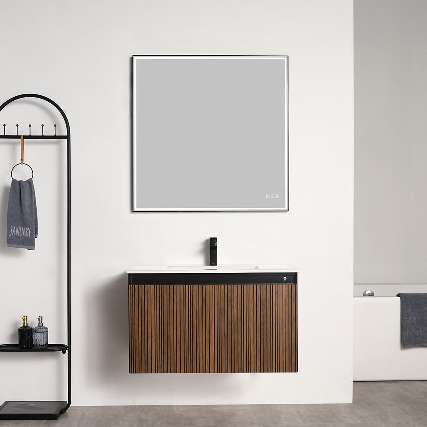 Harlow LED Floating Vanity (24"-72")