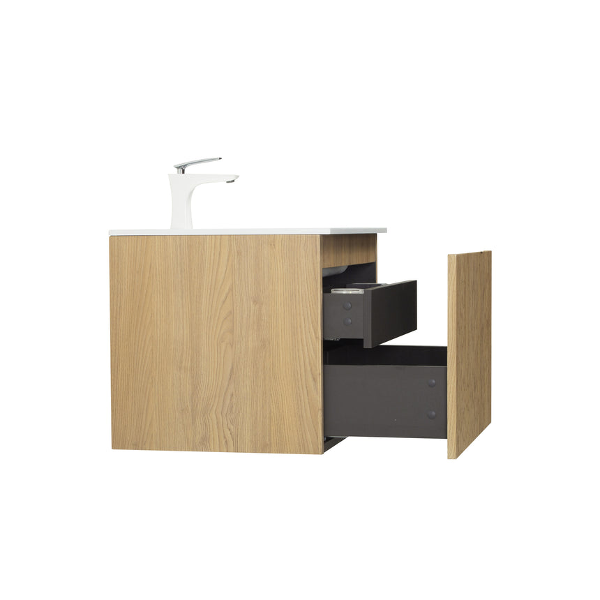 Legnica Floating Vanity - Fluted (24"-48")
