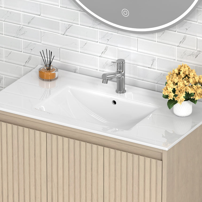 Raphia Modern Vanity - Fluted (24"-36")