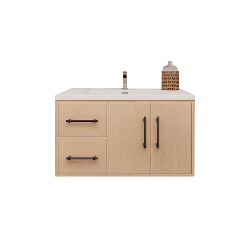 Belgian Floating Vanity (Latest Model) - 2nd Generation (24"-84")