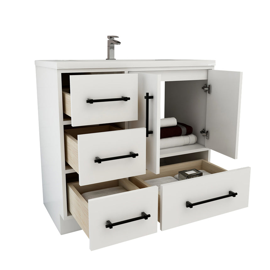 Belgian Modern Vanity II (24"-84")