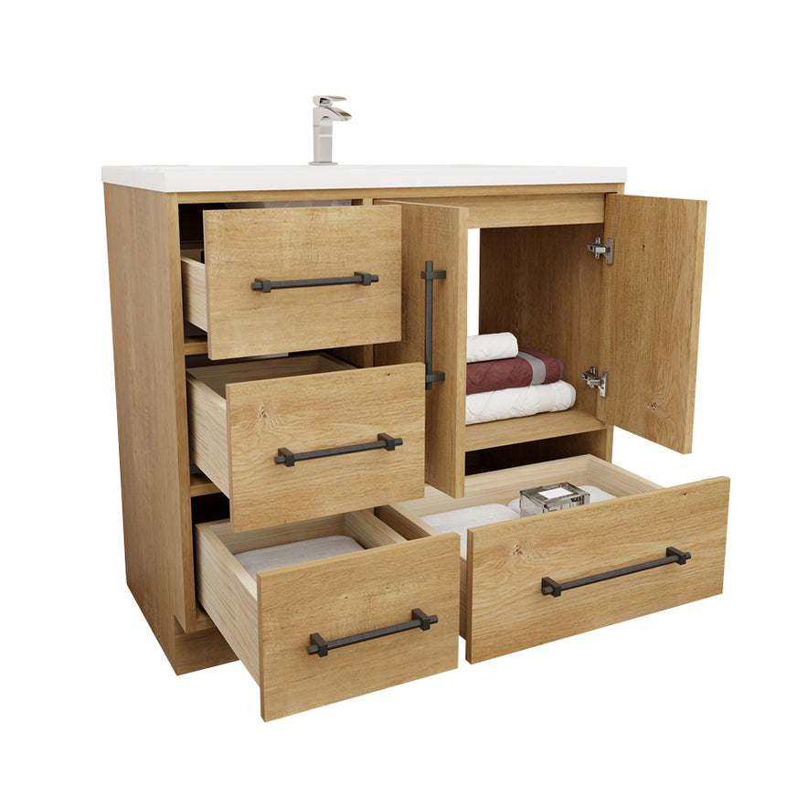 Belgian Modern Vanity II (24"-84")