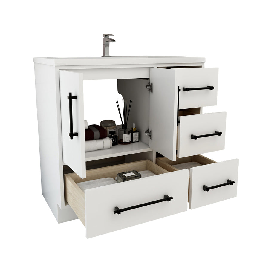 Belgian Modern Vanity II (24"-84")