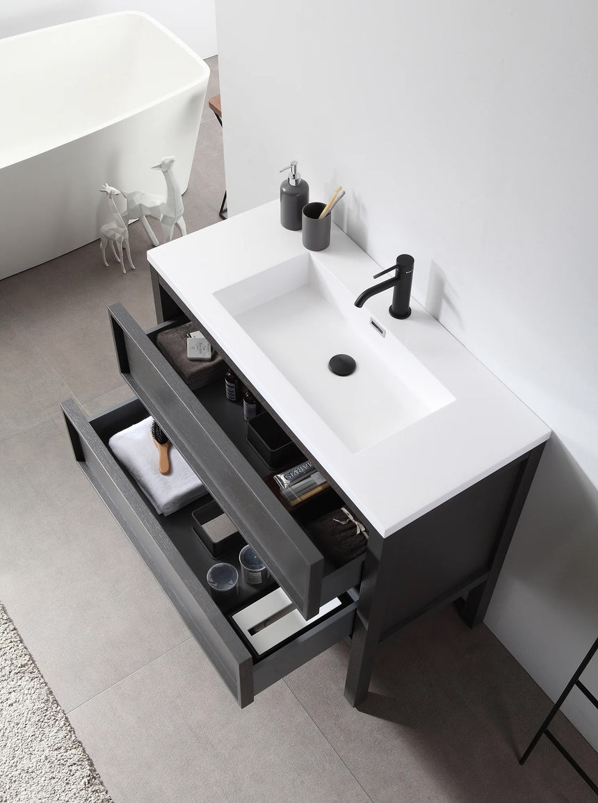 Brussels Modern Vanity (24"-55")