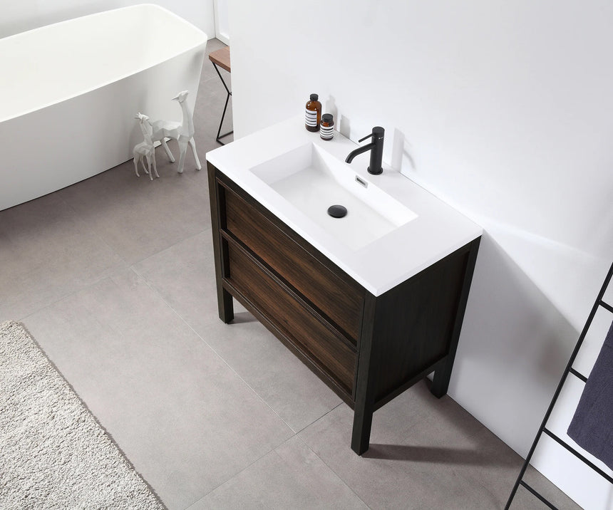 Brussels Modern Vanity (24"-55")