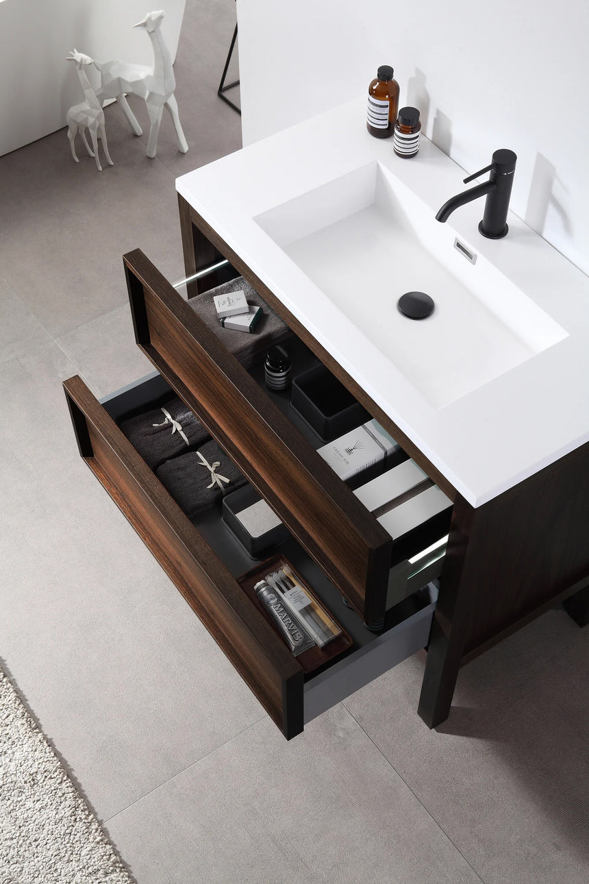 Brussels Modern Vanity (24"-55")