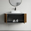 Bellezza Floating Vanity - Fluted (24"-60")