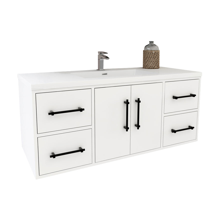 Belgian Floating Vanity (Latest Model) - 2nd Generation (24"-84")