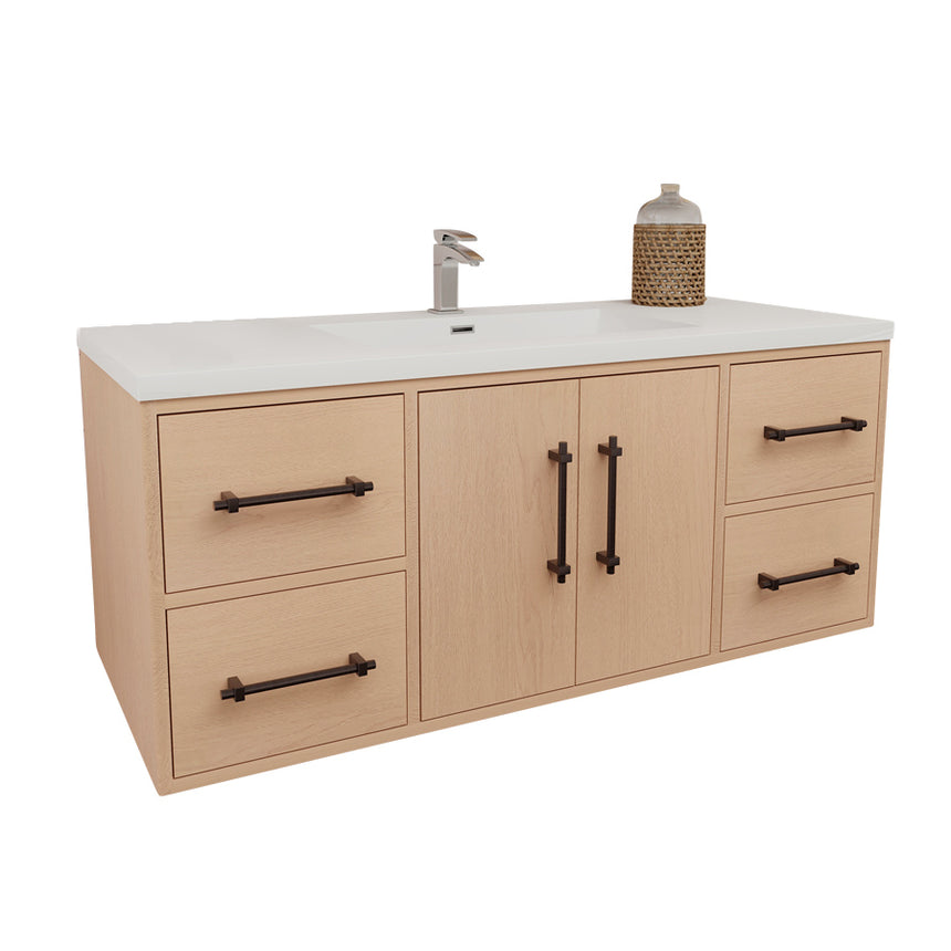 Belgian Floating Vanity (Latest Model) - 2nd Generation (24"-84")