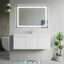 48 inch Bellezza Floating Vanity Matte White