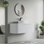 48 inch Bellezza Floating Vanity Matte White Vessel